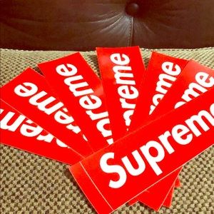 Supreme stickers